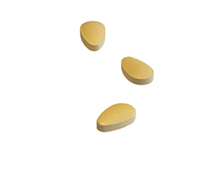 Yellow pills like Tadalafil pills, Sample Image